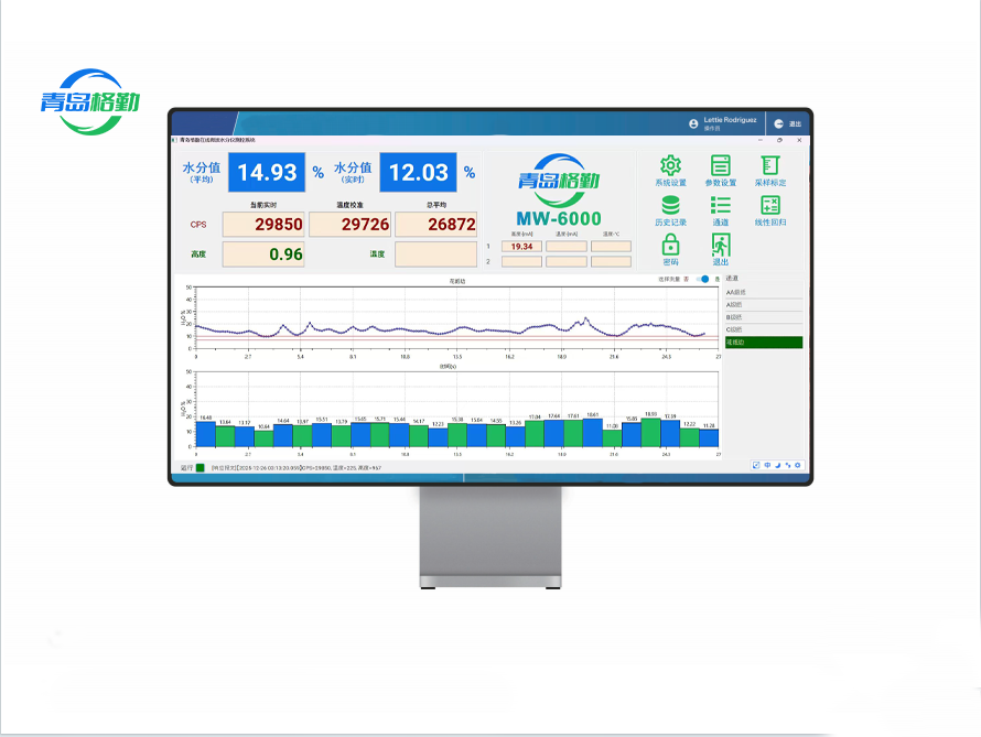 整包在线微波水分仪测量整包物料的原理和优势及应用行业有哪些?
